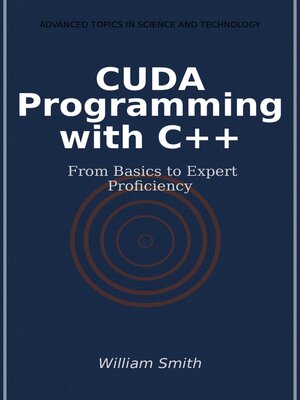 cover image of CUDA Programming with C++